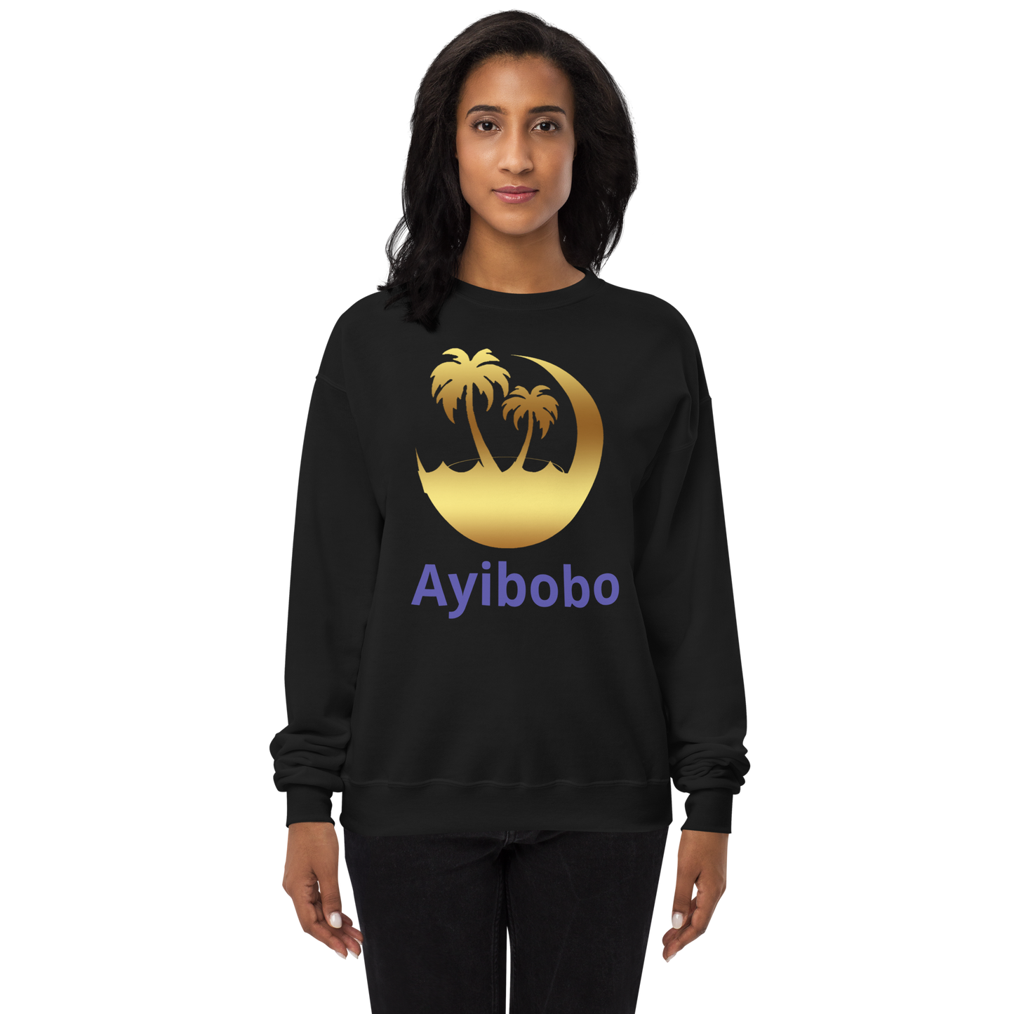 Ayibobo Unisex fleece sweatshirt