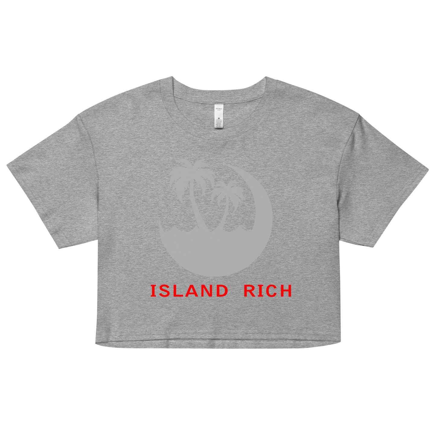 Island rich Women’s crop top