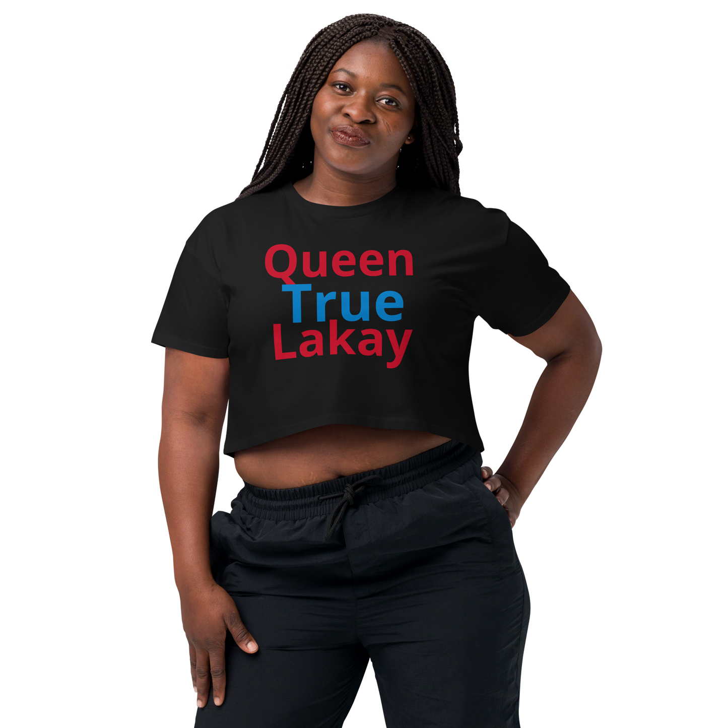Women’s Queen true lakay crop top