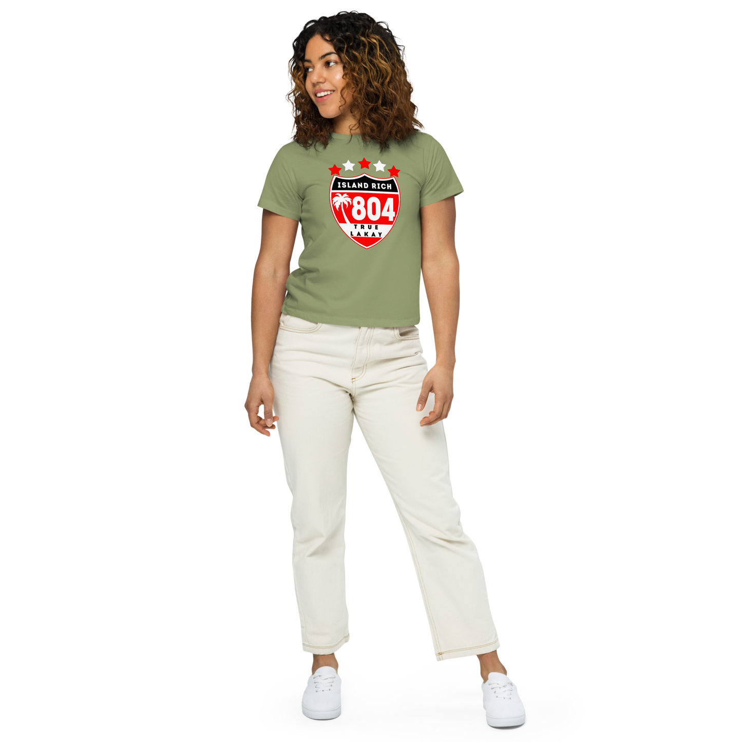 Island Rich Women’s high-waisted t-shirt