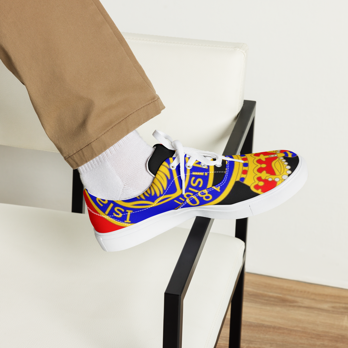 Islandrich Men’s lace-up canvas shoes