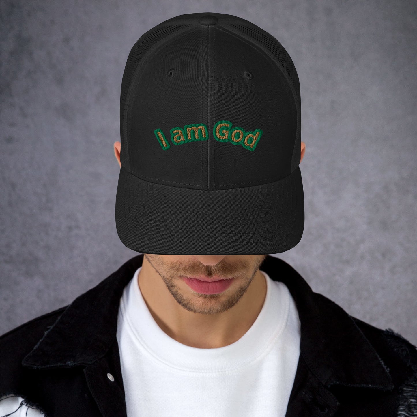 Trucker Cap i am God