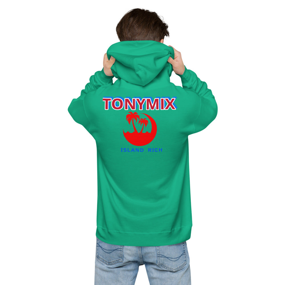 Unisex fleece hoodie tonymix