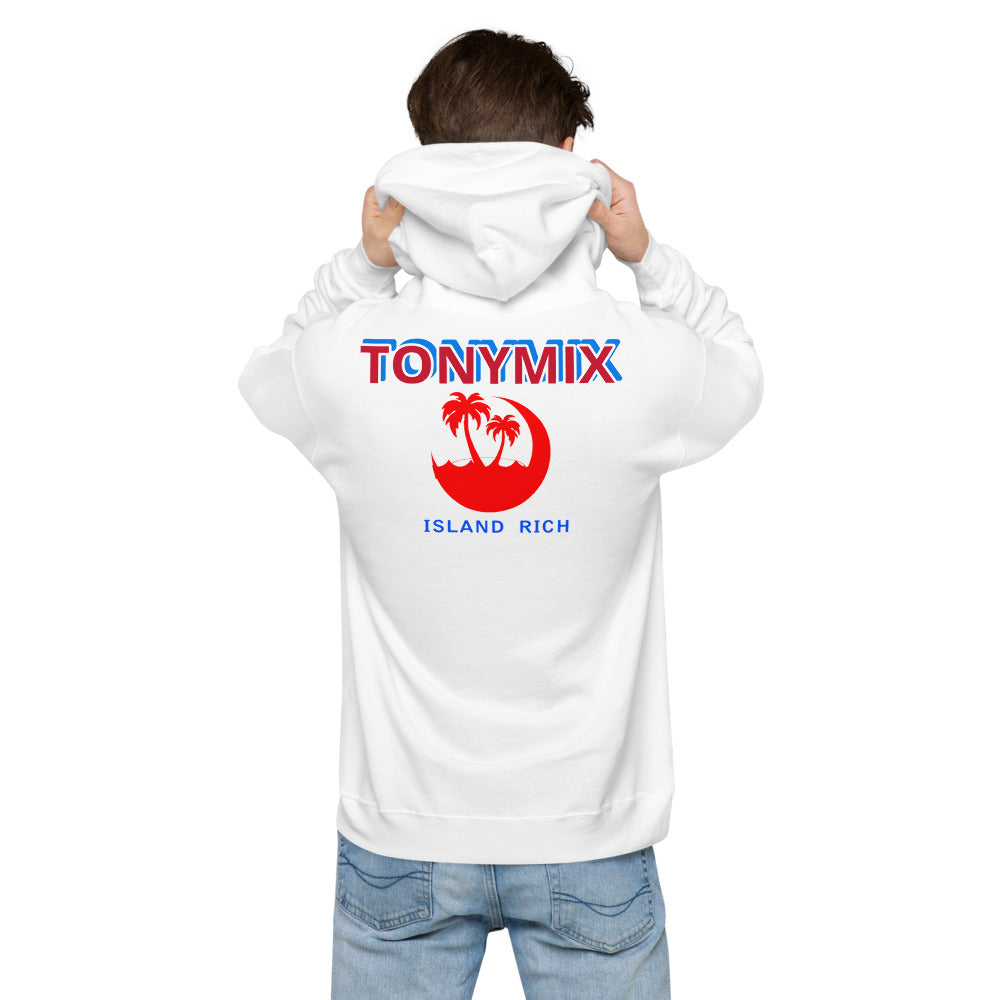 Unisex fleece hoodie tonymix