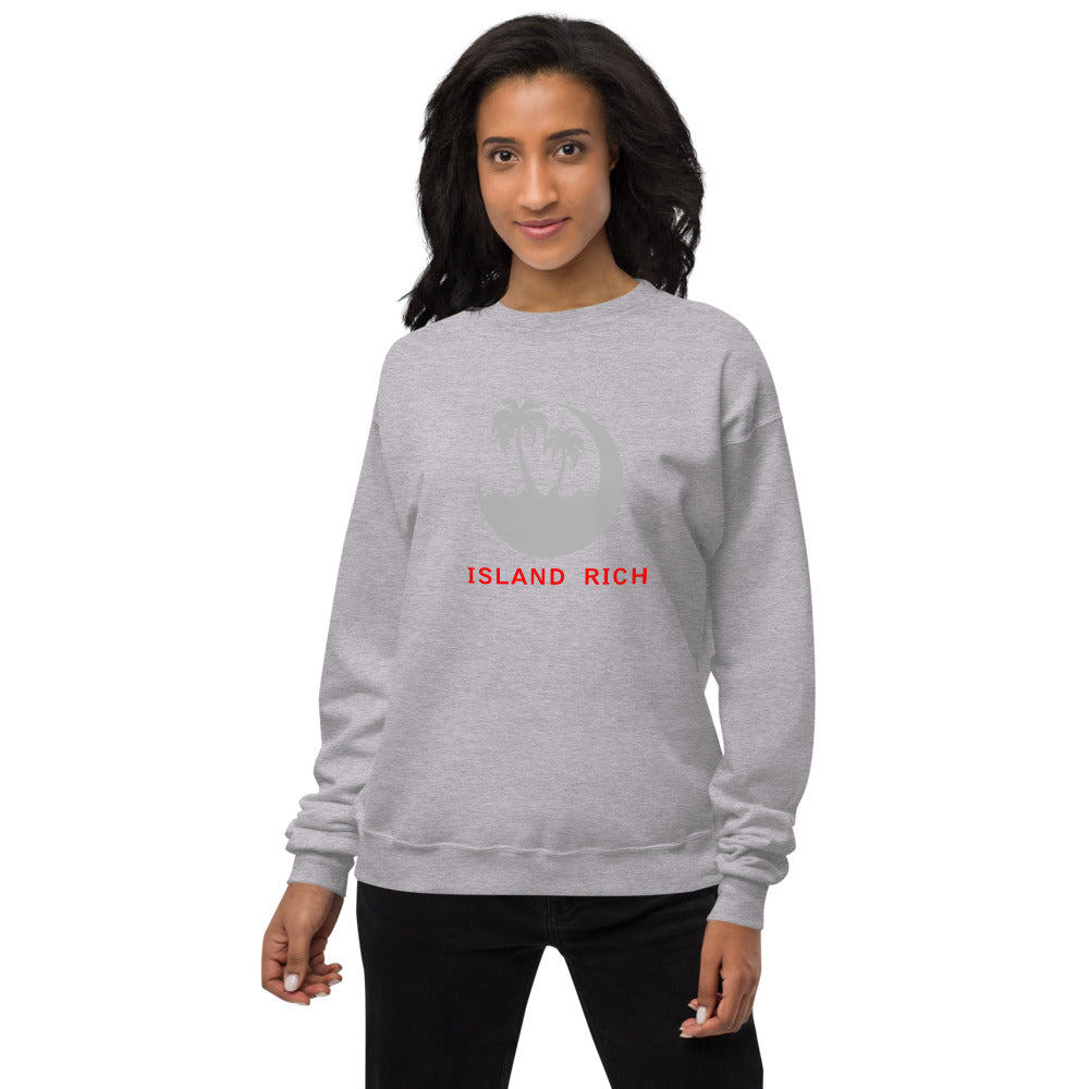 Unisex fleece sweatshirt islandlove