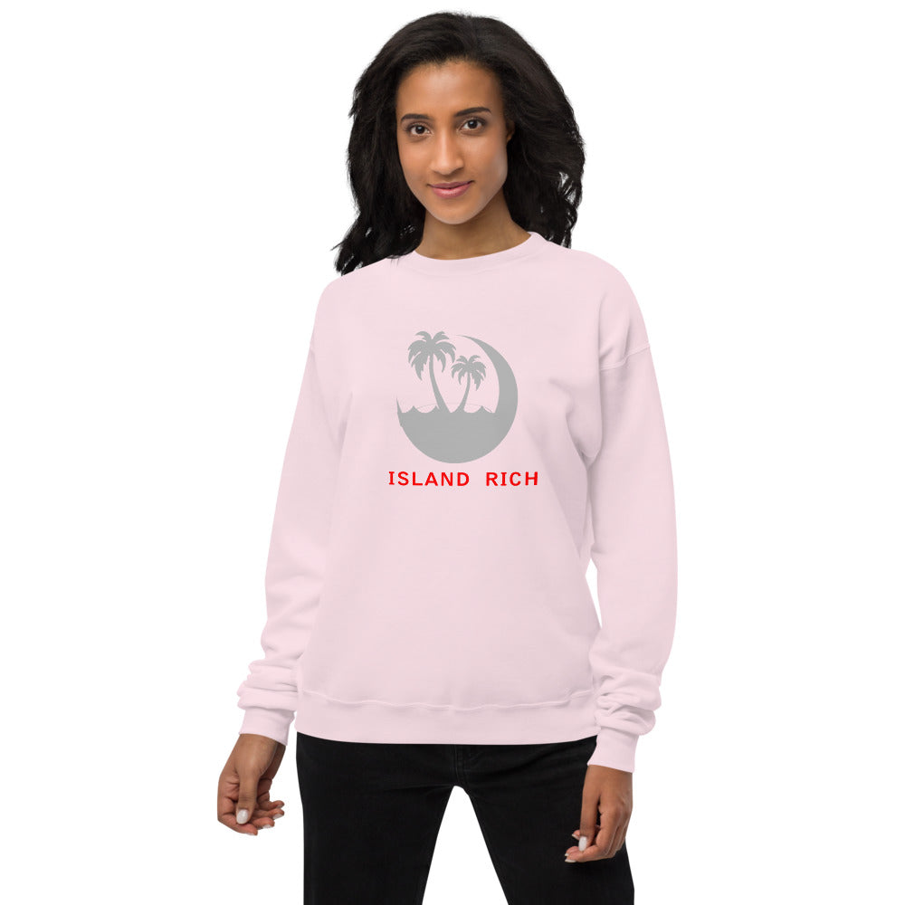 Unisex fleece sweatshirt islandlove