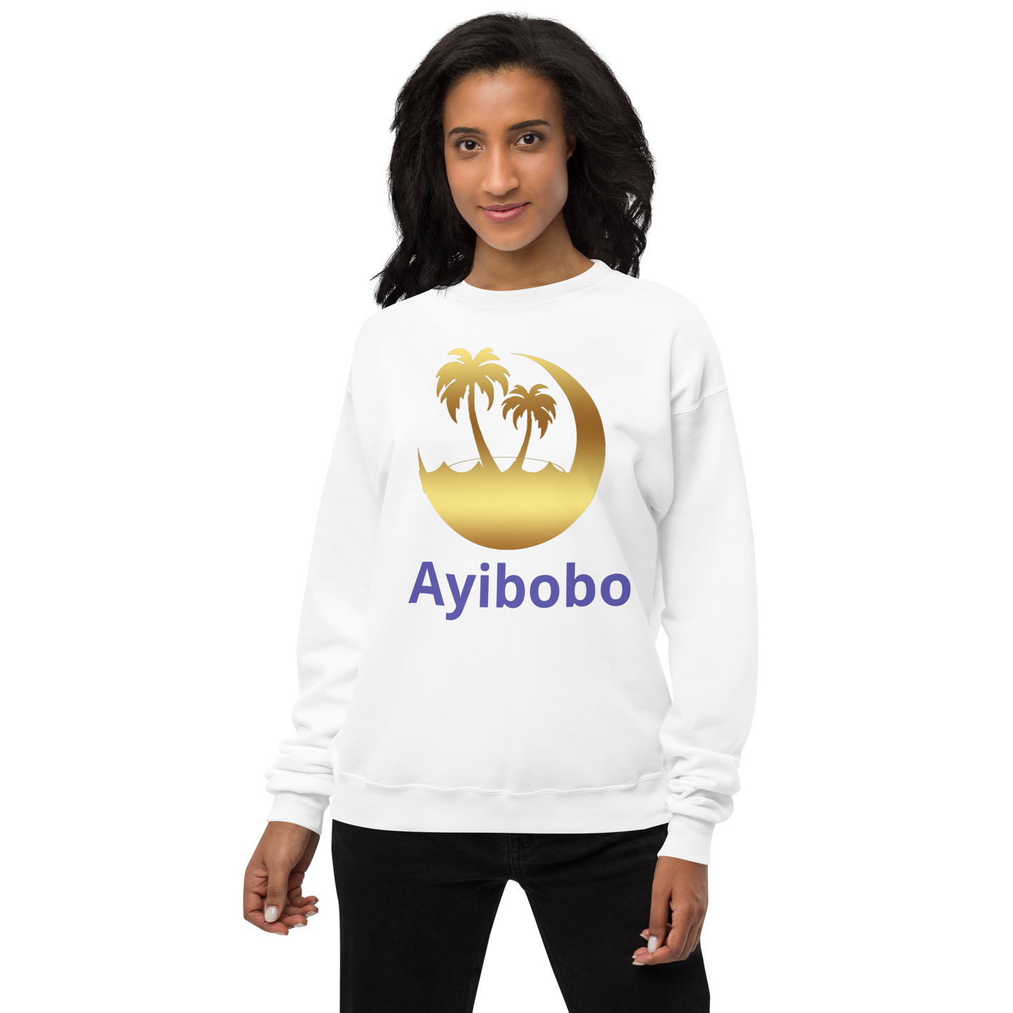Ayibobo Unisex fleece sweatshirt