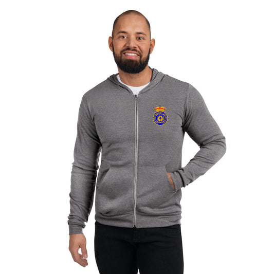 Unisex zip hoodie IRN legacy